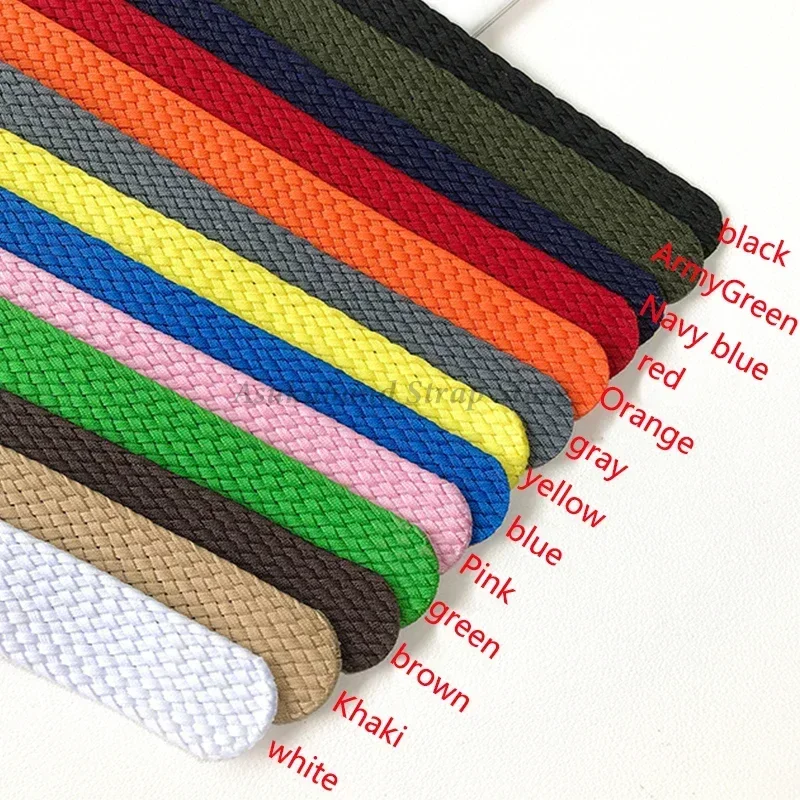 Versatile Nylon Fabric Woven Watchband - Universal Sport Bracelet