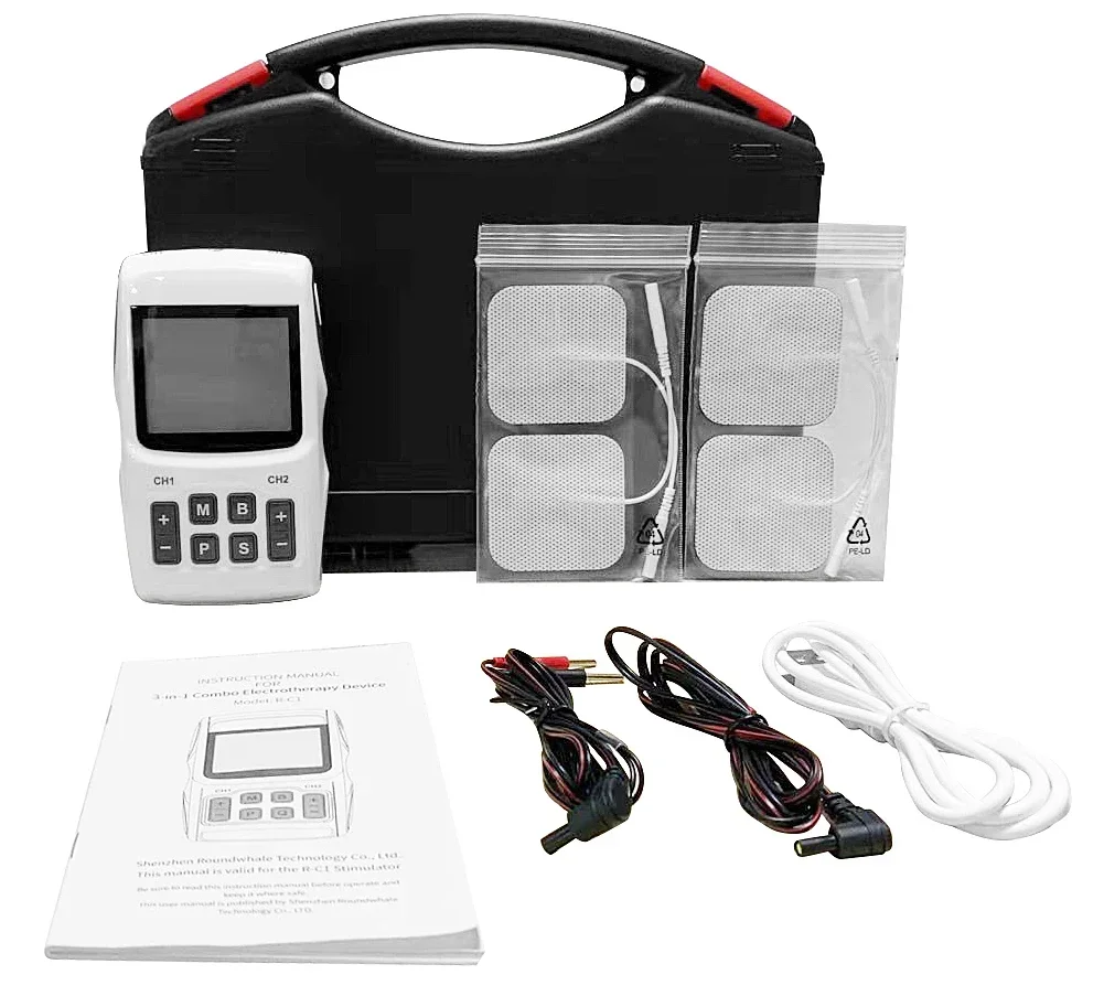 China Professional 4 in 1 TENS medical machine for pain relief