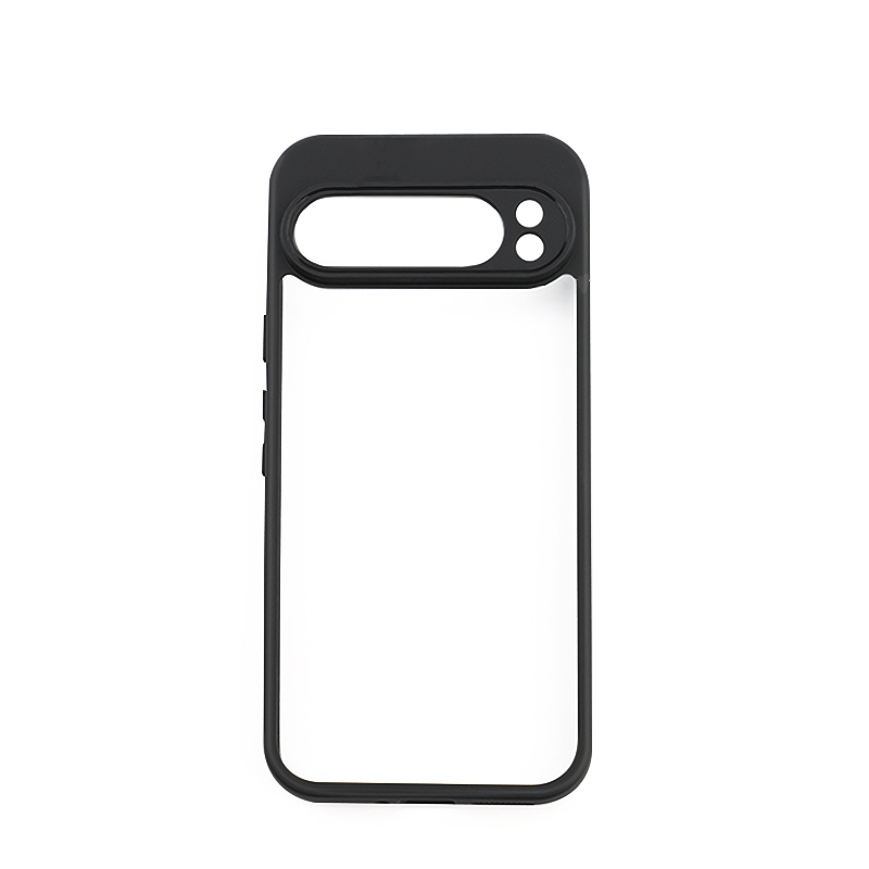 For Google Pixel 9 Case Google Pixel 7A 8A 9 8 Pro Cover Black Edge Shockproof TPU Case Transparent PC Back Cover Google Pixel 9