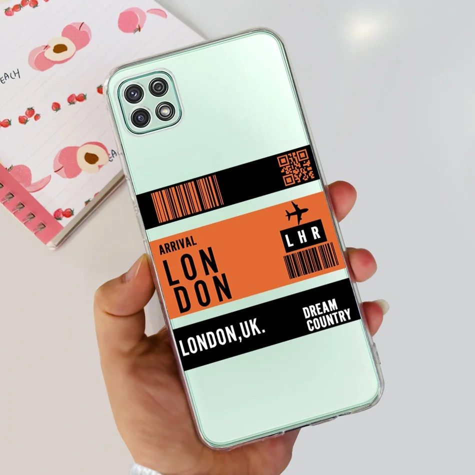 Stylish Transparent TPU Soft Silicone Phone Case