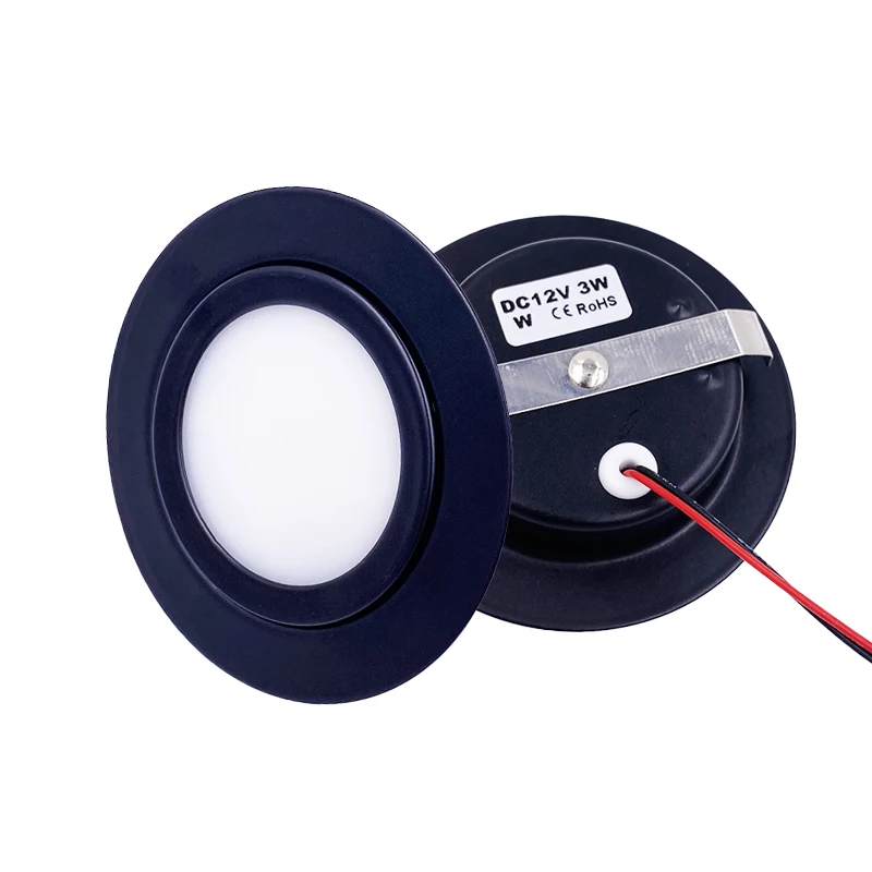 LED Mini Downlight Outdoor Waterproof DC12V 24V 3W 5W Bathroom Ceiling Hidden Ultra-thin Spotlight Cabinet Light