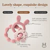 1Pcs Baby Silicone Teether Ring BPA Free Rattles Bracelet Food Grade Newborn Baby Accessories Cartoon Silicone Teething Toys 3