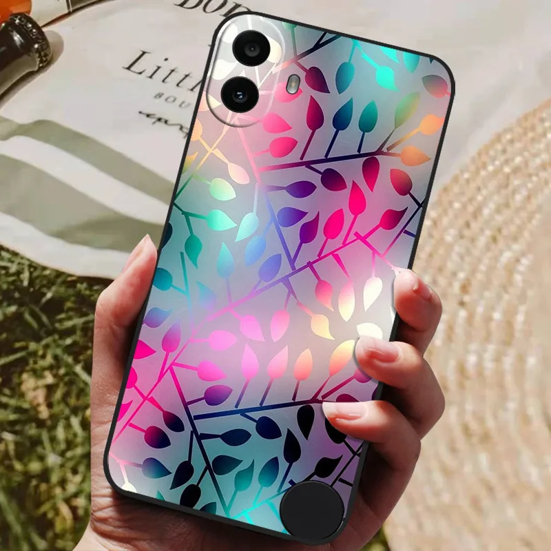Luxury Silicone TPU Soft Shockproof Phone Case with Cute Cat Design