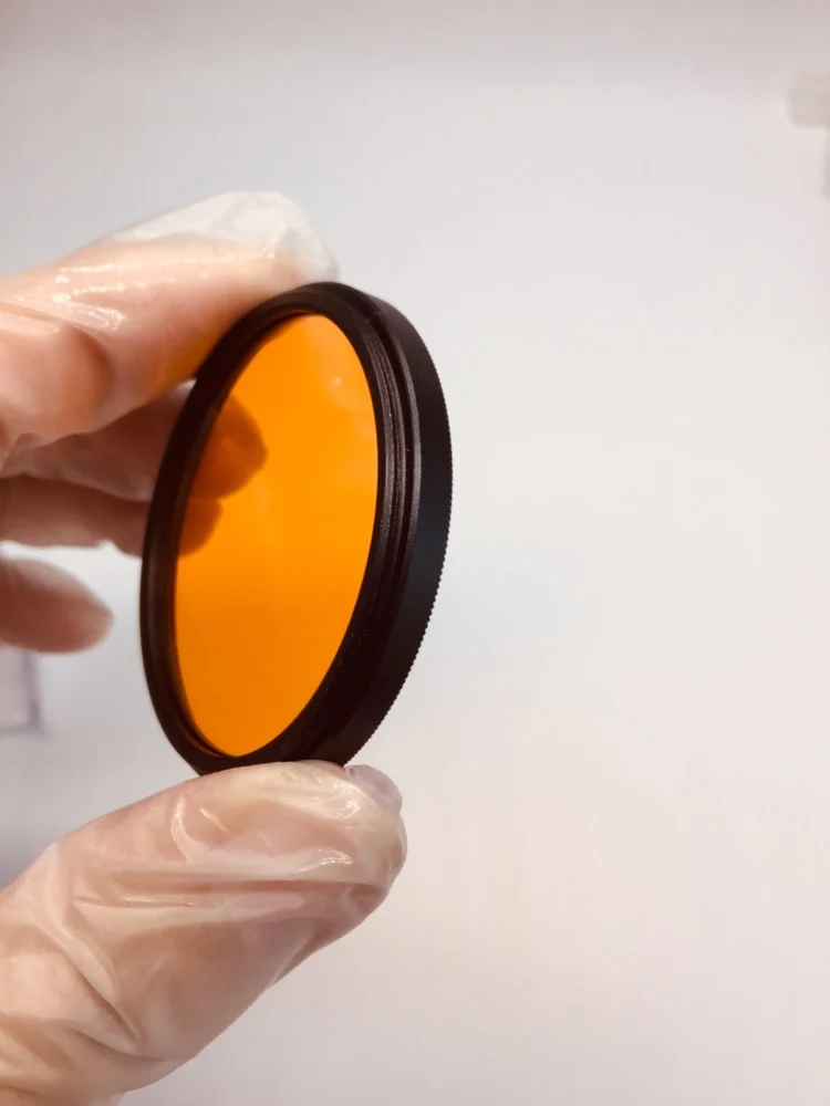 550nm IR Infrared Long Pass Filter Orange Optical Glass CB550 GG550 camera photography