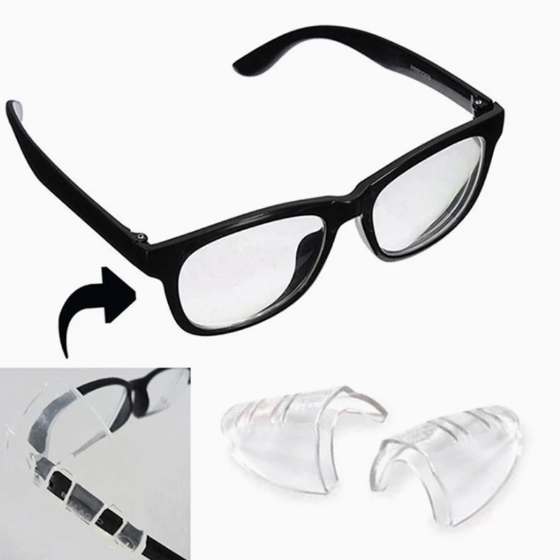 Ailes de lunettes antidérapantes - Lot de 2 paires - Compatibles adultes et enfants