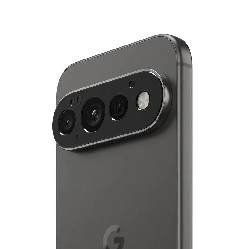 Premium Metal Aluminum Camera Bezel Cover with Hollow Lens Protection and Case-Friendly Design