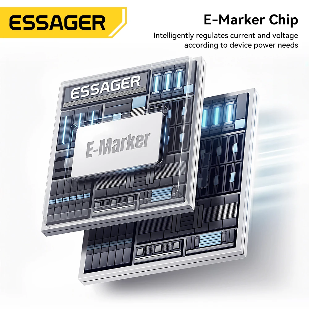 Essager Cable 100W Type C Car