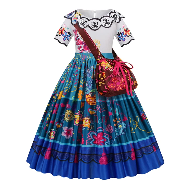 Abito da donna taglie bambino Costume da Encanto vestito da