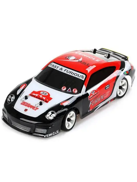 Wltoy K969 1/28 RC Car 2.4G 4WD 130 Remote Control Car Brush Motor High Quality 30Km/H High Speed RC Drift Car For Boys Gifts 2