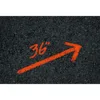 264697-12PK Industrial Choice M1400 System Water-Based Construction Marking Spray Paint, 17 oz, Fluorescent Orange, 12 Pack 5