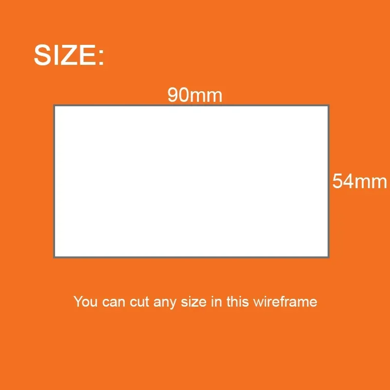 Business Card High-end Hot Stamping Double-sided Printing Business Card 500G Paper 100PCS Business cards