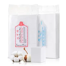 

560/390PCS Soft/Hard White Nail Towel Gel Polish Remover Wrap Disposable Cotton Pads Cell Phone Clean Makeup Remove Cotton Flake