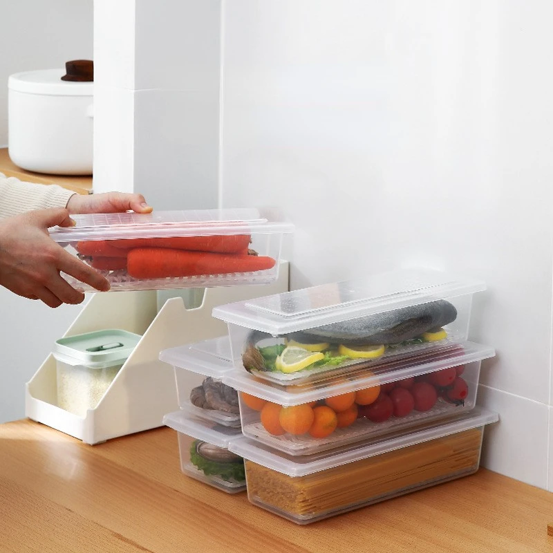 Fruit Storage Containers for Fridge - 10-Piece Kitchen Organizers Leak  Proof Produce Saver and Veggie Storage Bins Set for Refrigerator, Plastic