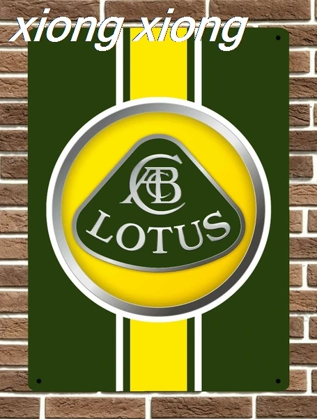 

Lotus Metal Sign Elan Exige Elise Evora Wall Plaque Vintage Retro Man Cave