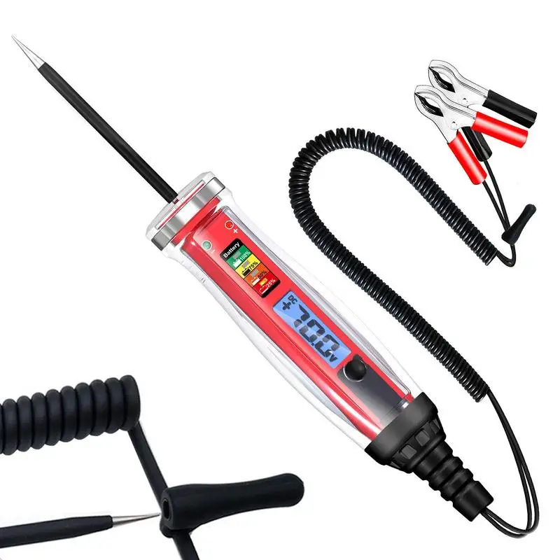 

Max 75V Auto Circuit Tester Truck Voltage Tester Circuit Bidirectional Auto Circuit Tester Auto Diagnostic Probe Test Pen