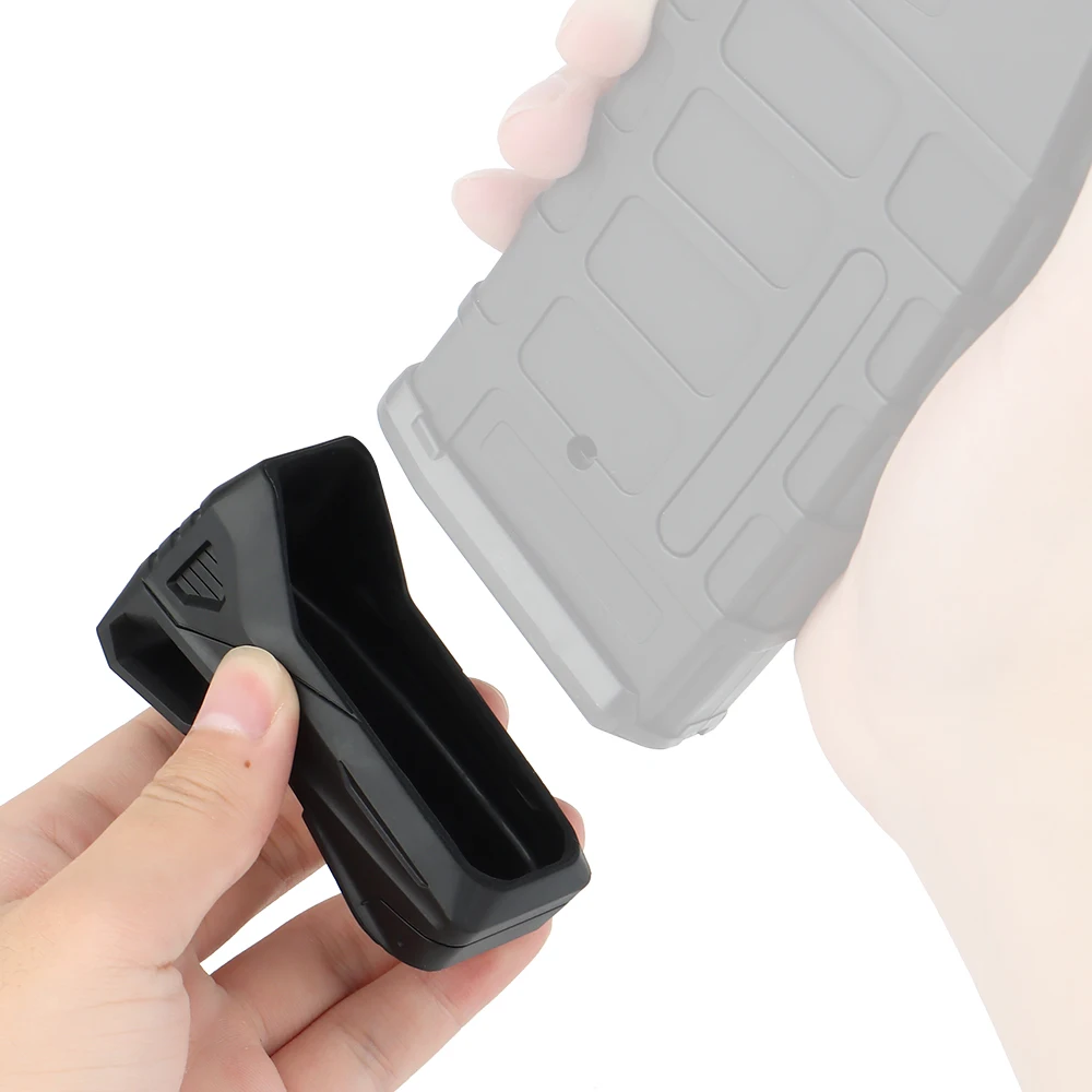 Tactical M4 Magazine Grip Quick Pull Holster Base Pad Multi-functional Rifle Magazine Extension Shooting Hunting Accessory