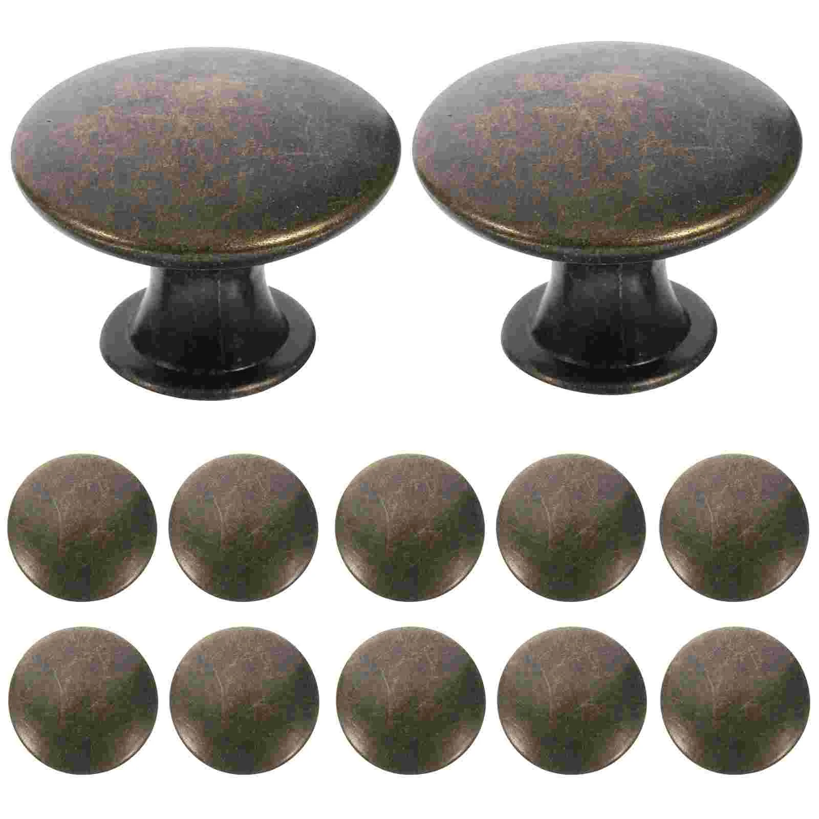 

12pcs Door Handle Replacement Furniture Pull Round Door Pull Handle Cabinet Handle Part