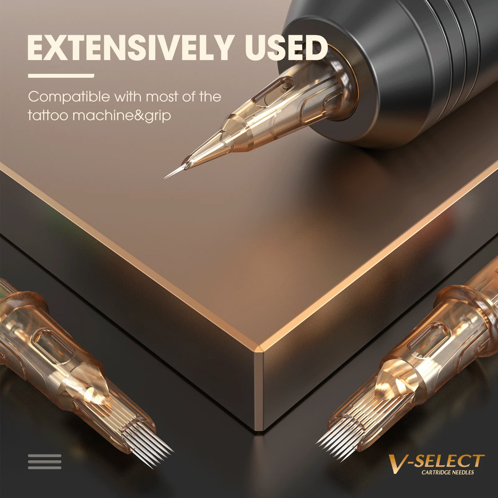 EZ V-Select タトゥー カートリッジ ニードル # 12 0.35 ミリメートル