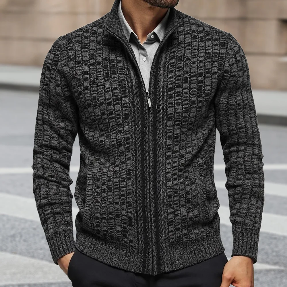 Cardigan Zippé Confortable