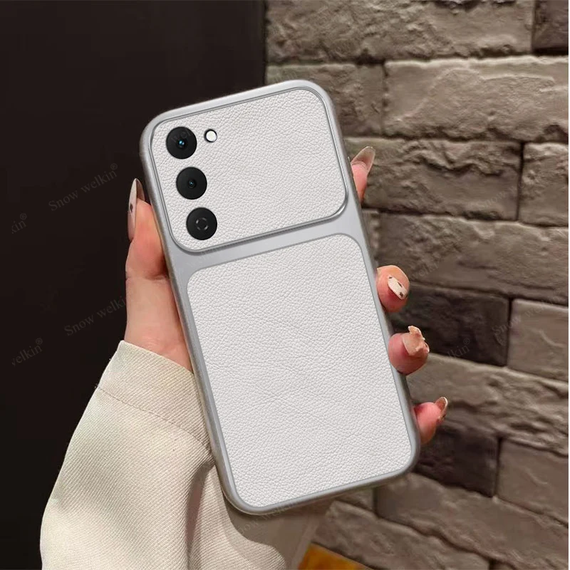 Luxury Plating PU Leather Shockproof Silicone TPU Phone Case