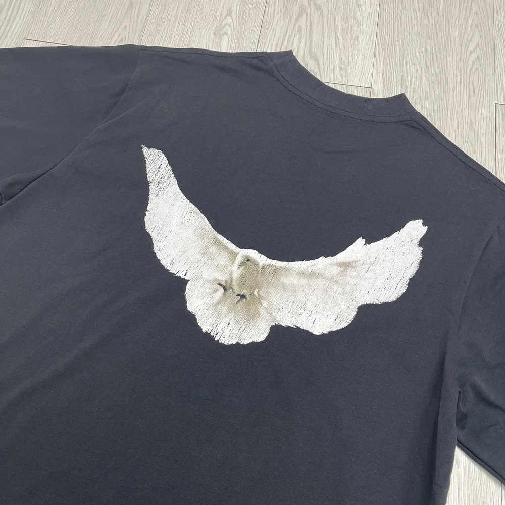 YZY DOVE: Kanye West Streetwear Pigeon Print Tee - true-deals-club