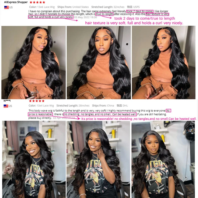 13x4 Lace Front Human Hair Wigs Brazilian Body Wave Lace Front Wig 13x6 HD Lace Frontal Wigs For Women Human Hair Closure Wig 5