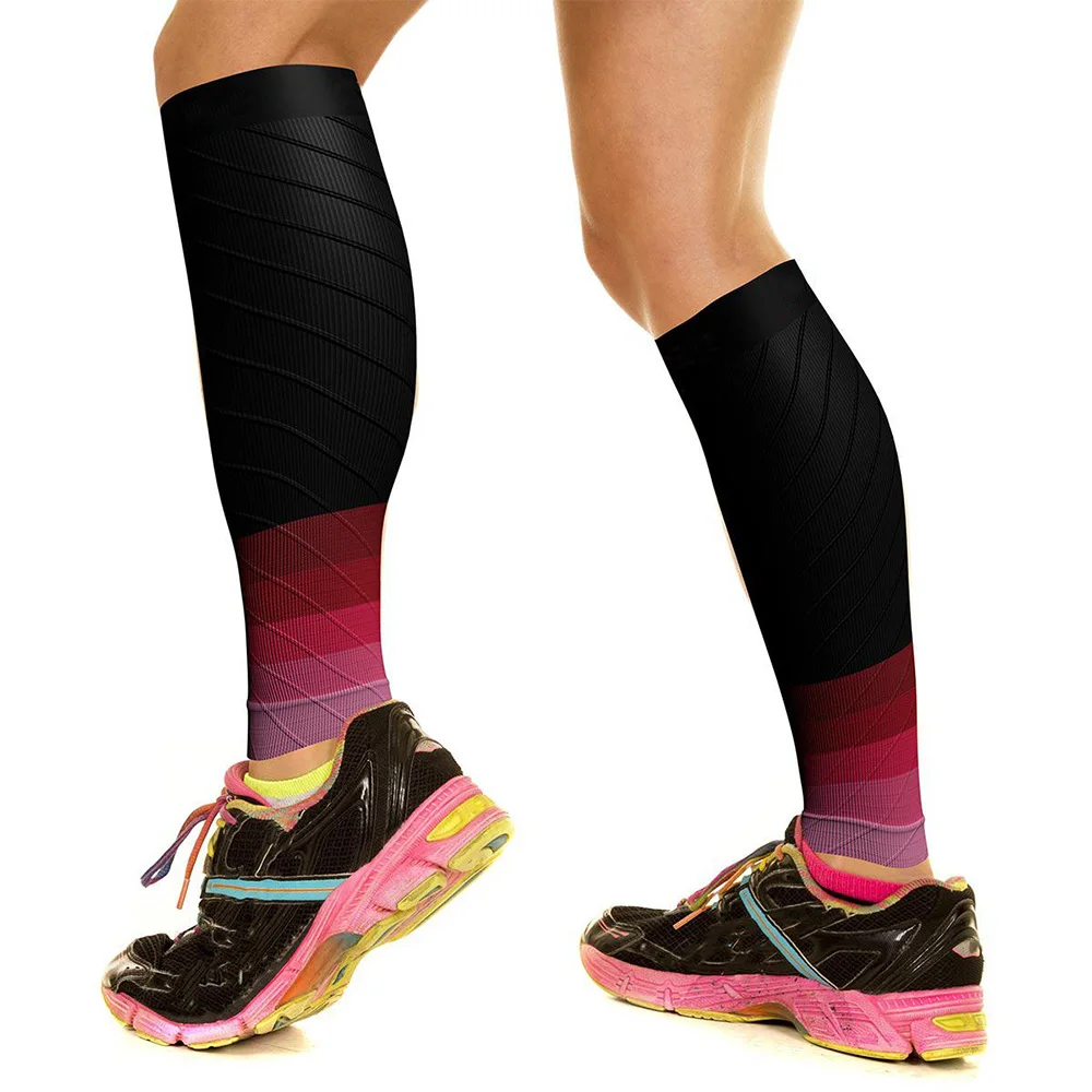 1Pair Sports Leg Calf Compression Sleeves Running Basketball