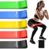 5PCS Resistance Bands Fitness Set Rubber Loop Bands Strength Training Workout Expander Yoga Gym Equipment Elastic Rubber Loop 6