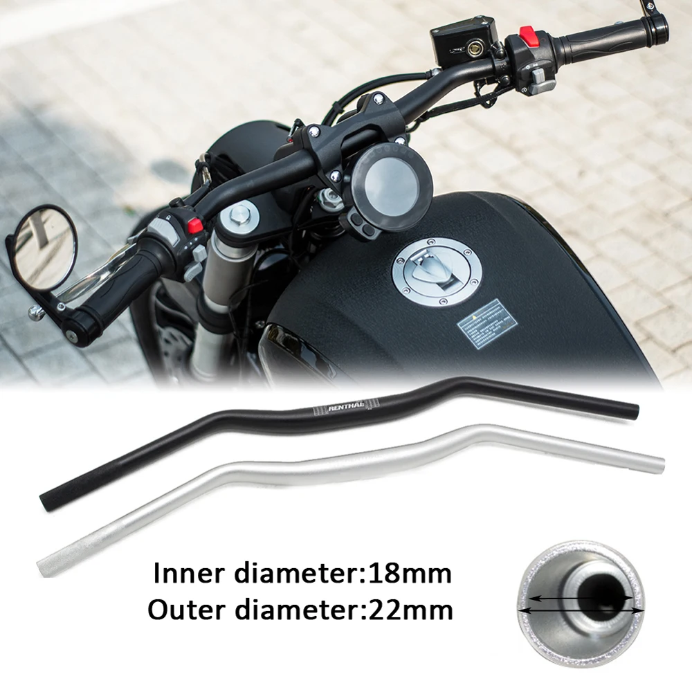 Motorcycle Handlebars 32mm Aluminum Alloy Anodizing TypeM Steering