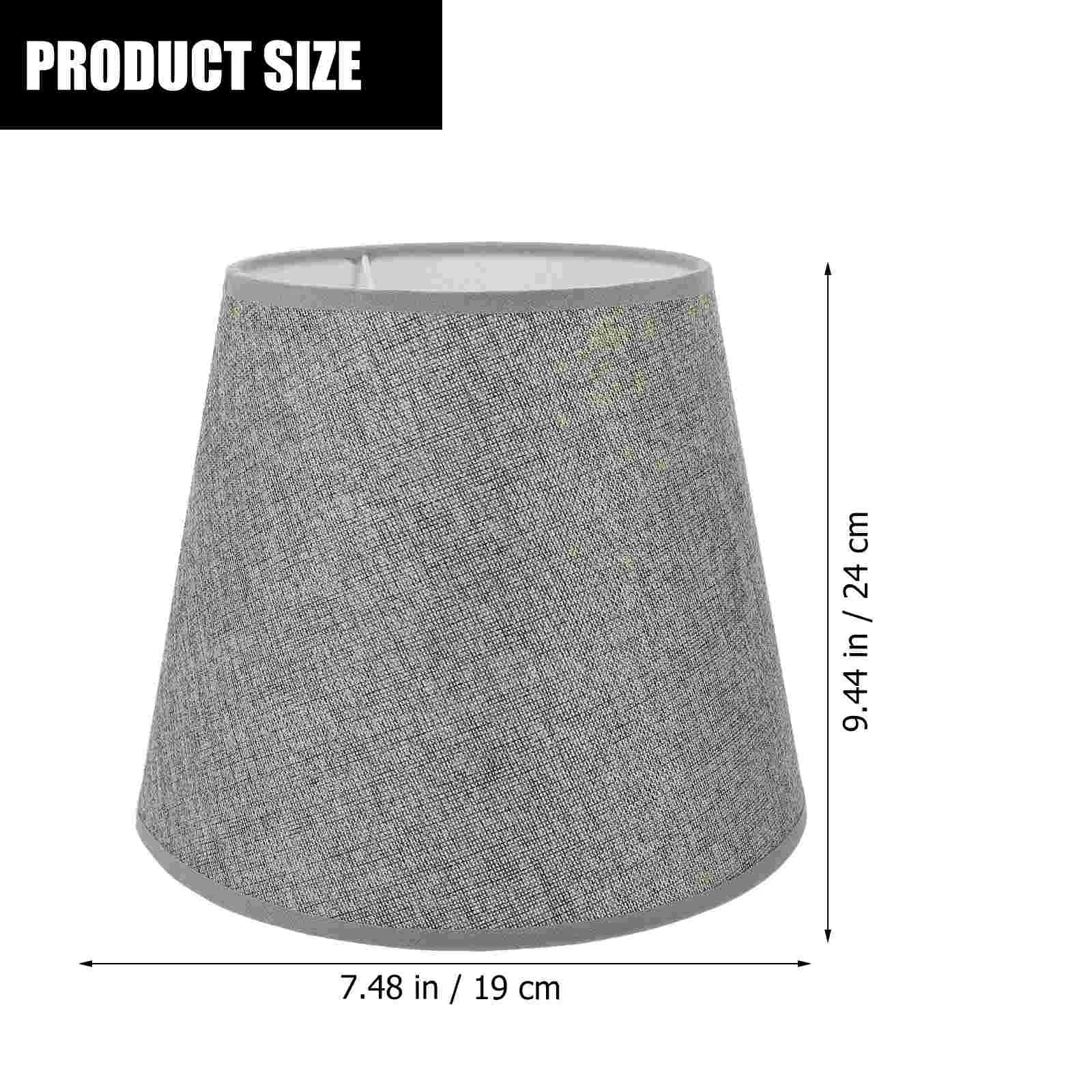 

Table Lampshade Fixture Solid Color Pendant Light Bedside Branches Cloth Ceiling