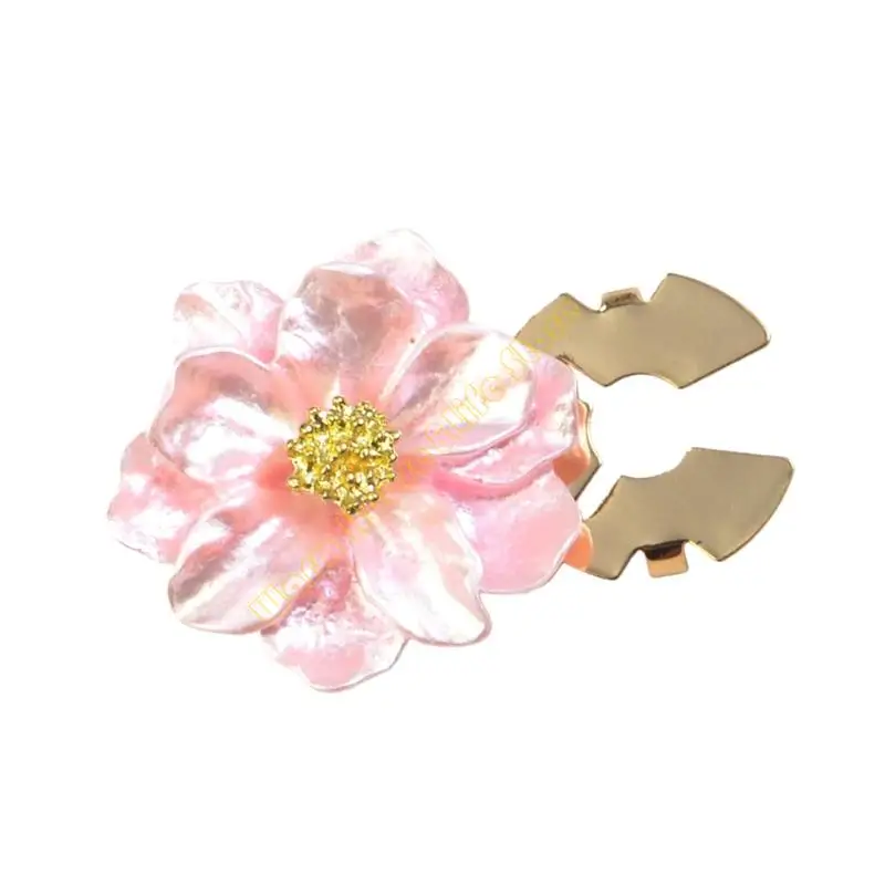 Pearlized 꽃 단추 클립 셔츠 커프스 단추 드레스 셔츠에 대한 장식 커버 유니폼 의류 쥬얼리 액세서리 D7WE