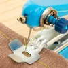 Portable Sewing Machine Mini Sewing Machine Household Simple Needlework Manual Crop Repair Clothes Fabric Hand Sewing Machine 3