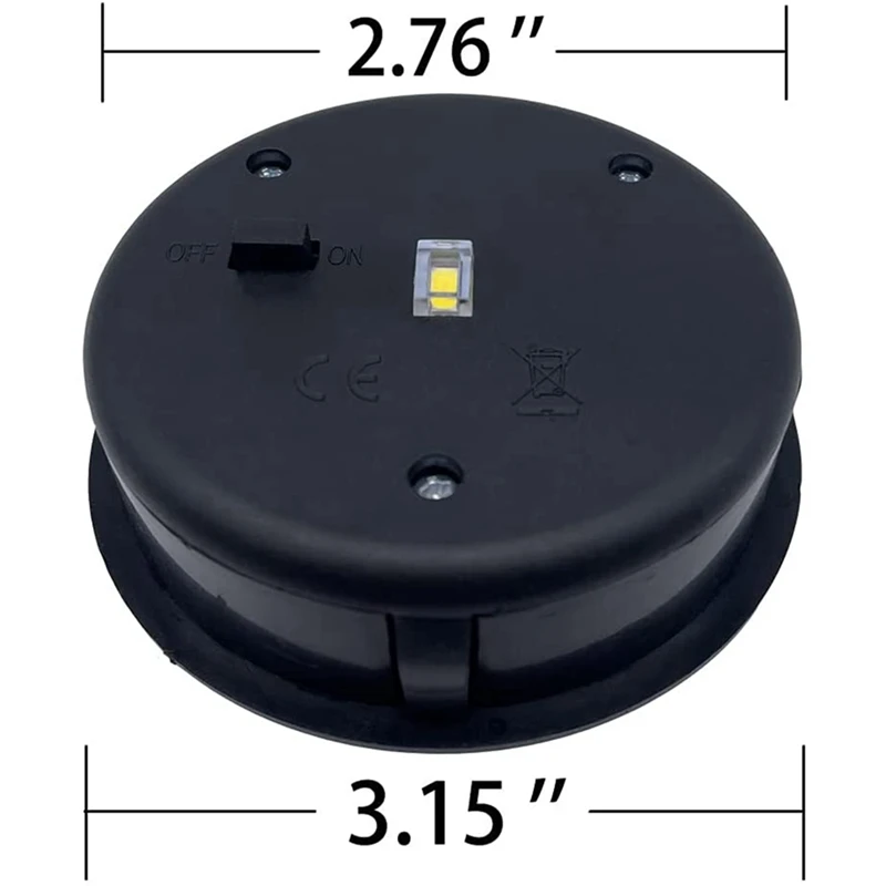 Solar Lights Replacement Top For Lanterns Waterproof Round Solar Lanterns Replacement Accessories 2 Pack solar ground lights