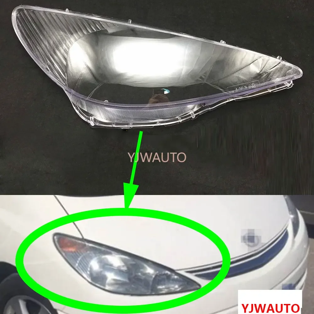 

For Toyota Previa Estima 2000~2003 Headlamp Lens Car Headlight Cover Glass Replacement Front Lampshade Auto Shell Lens