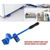 Furniture Lifter Mover Tools Set Heavy Duty Furniture Moving Tools Moving Sliders Moving Roller Wheel For Fridge Sofa Durable 5