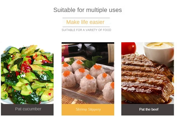 Description Picture 5 of itemLarge meat tenderizing hammer tool, manual hammer crusher for meat, anti slip handle for crushing