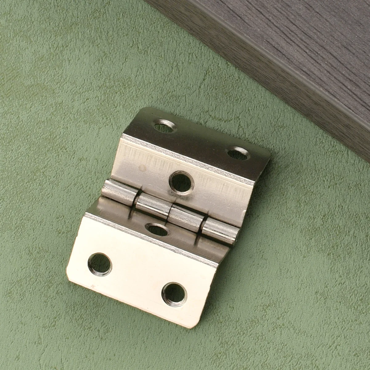 Four fold side length 30mm bronze hinge iron sheet 6-hole right Angle hinge right Angle suitable for clamping 24mm board