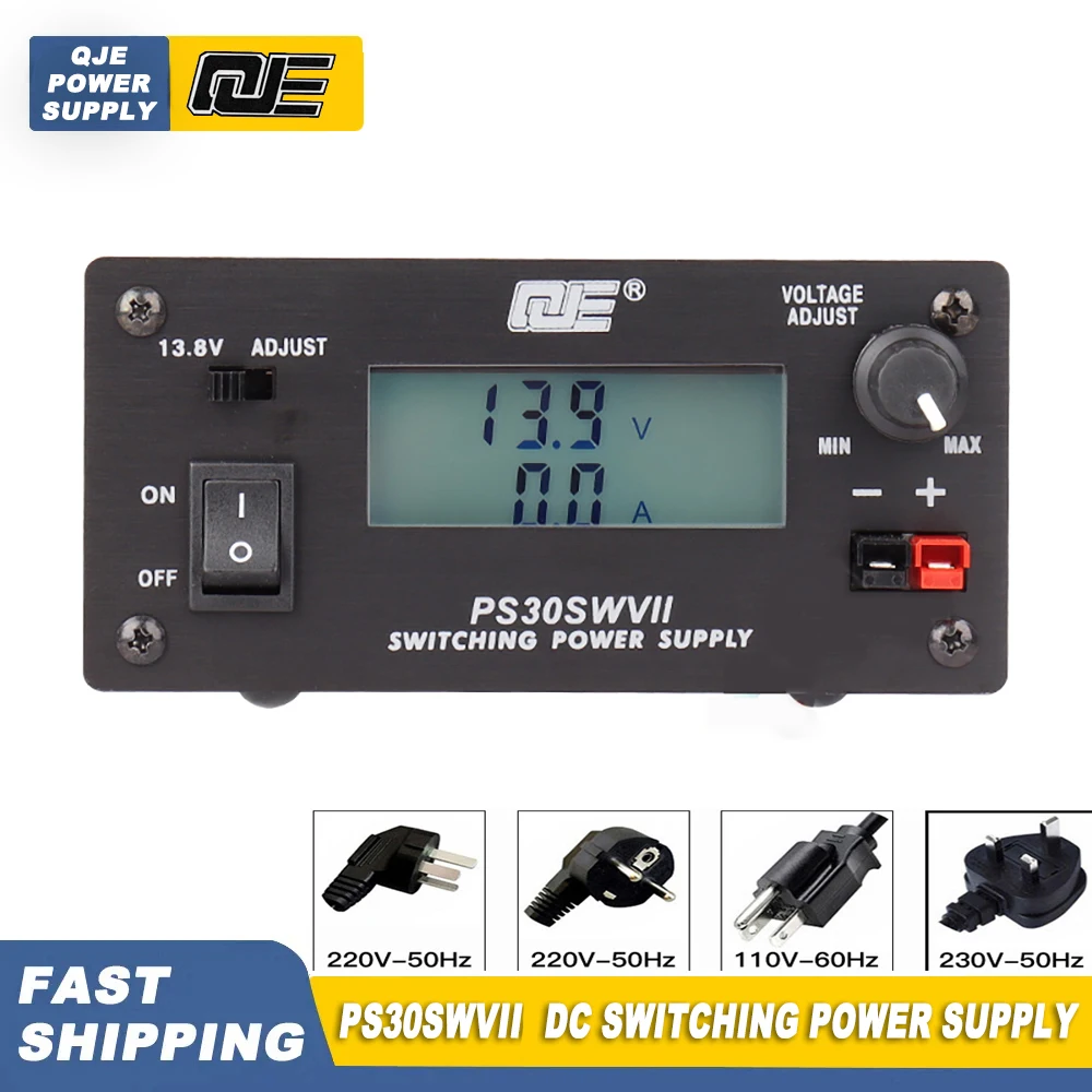 RegulatedPowerSupplyQJEPS30SWVII30A138V515VAdjustablePower