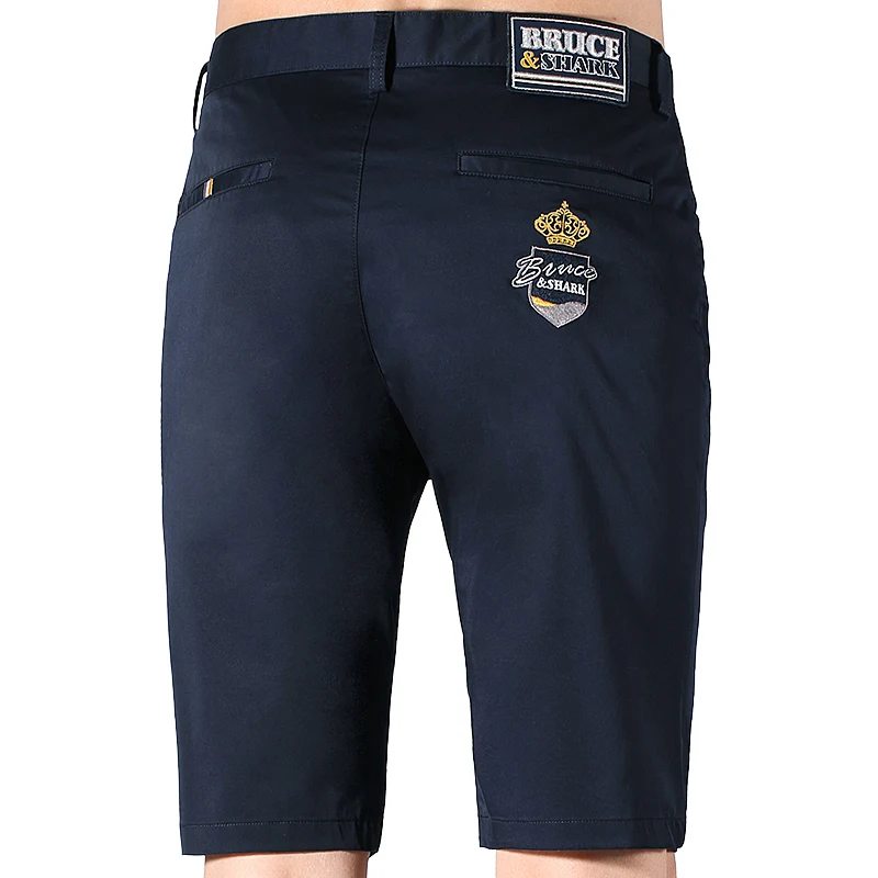 2023 Men's Short trousers Bruce&Shark New shorts for men Casual Straight Leg Loose Style stretching korean autumn clothes Big