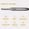 Titanium Pencil Flat Iron with Adjustable Temp Small Flat Iron Mini Hair Straightener for Men Pixie Short Hair Beard/Bangs/Edges 3