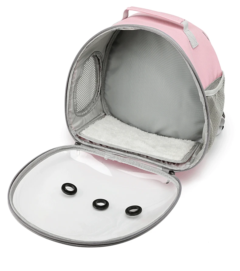Pet Backpack Ferret Carrier Transparent small animal carrier coolgiftpoint