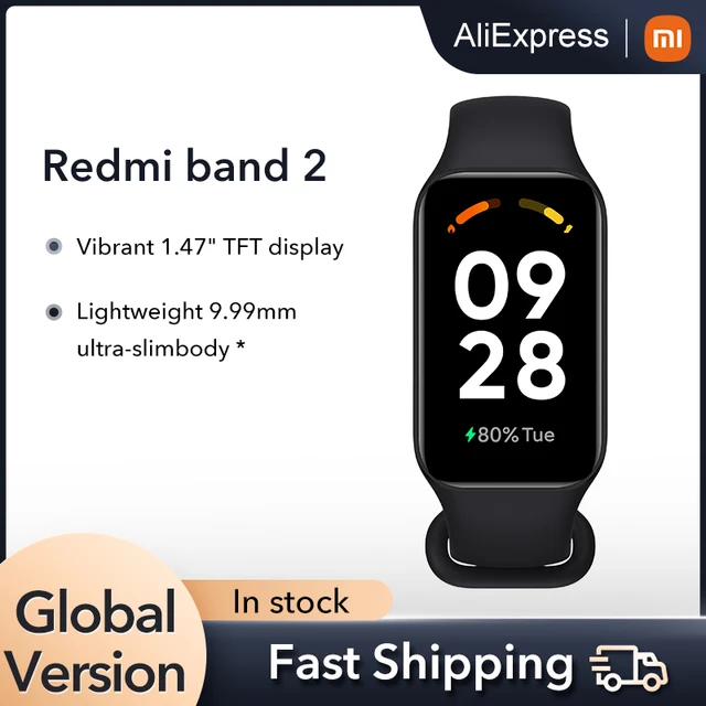  Xiaomi Redmi Band 2 Activity Fitness Tracker with 1.47