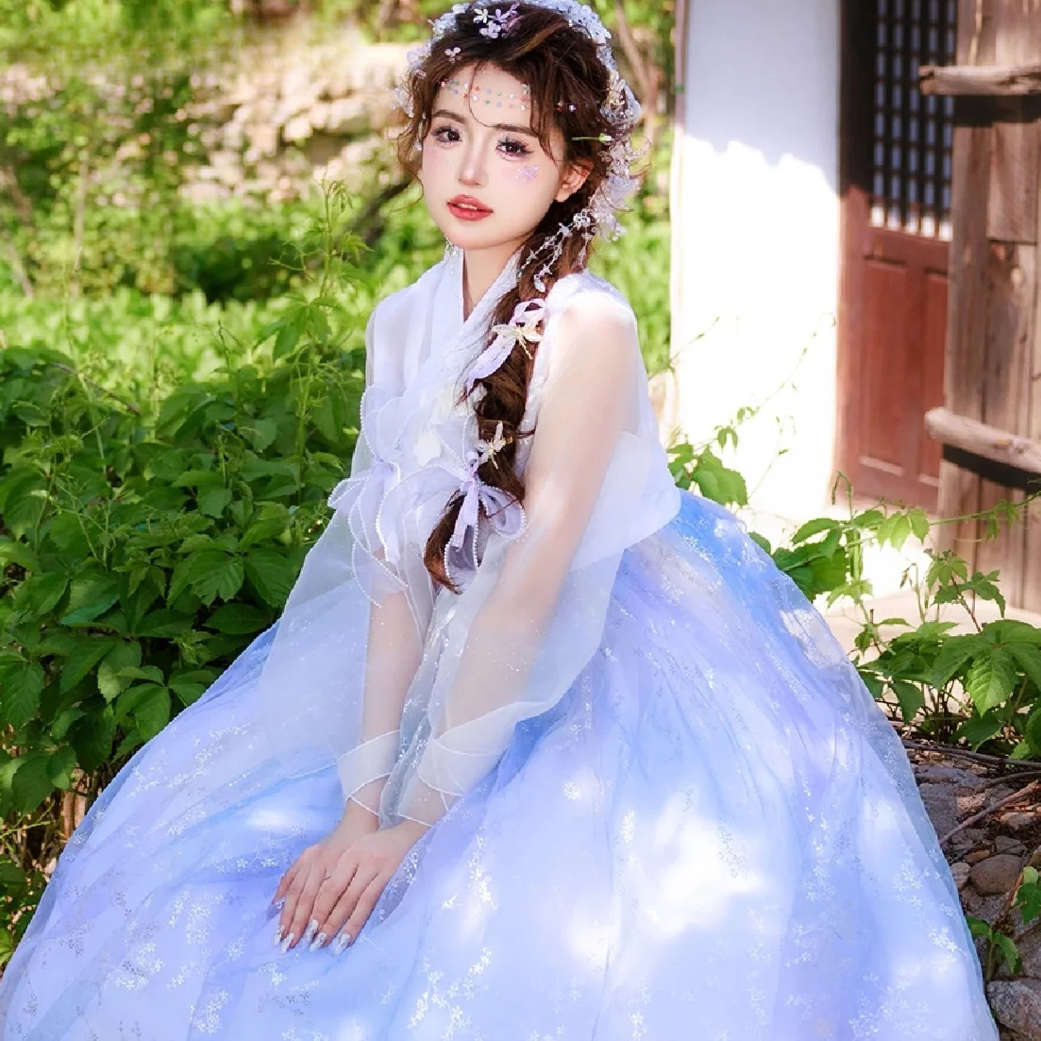 

Women Palace Dress Korean Hanbok Modernized Hanbok Ancient Traditional Costume Korea Wedding Clothes Cosplay Halloween Hanbok