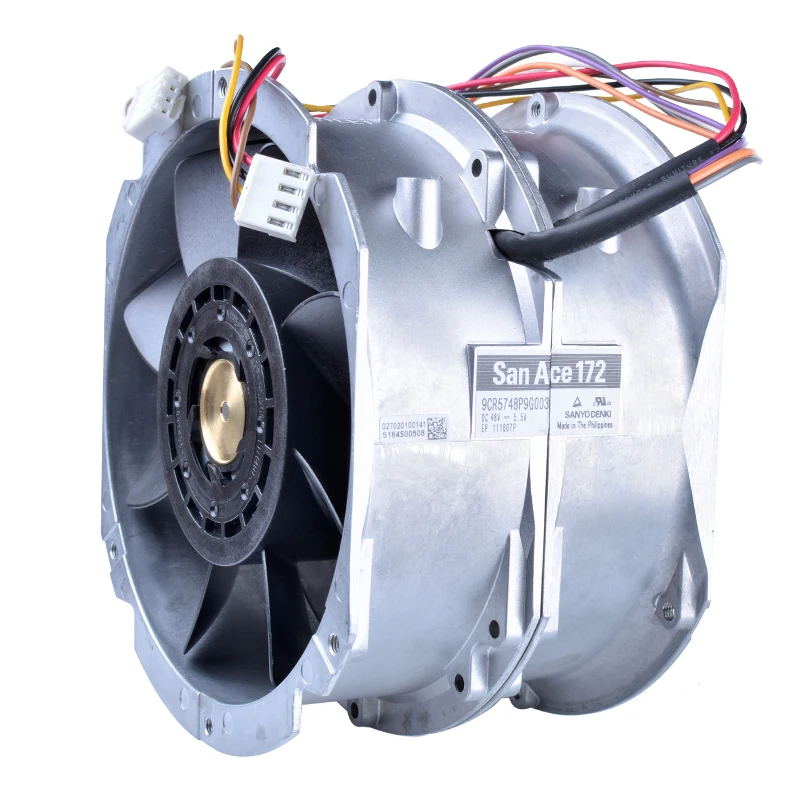 

COOLING REVOLUTION 9CR5748P9G003 48V 5.5A 172x150x102 Ball Bearing Dual Motor Dual Invert Fan Super Large Air Volume
