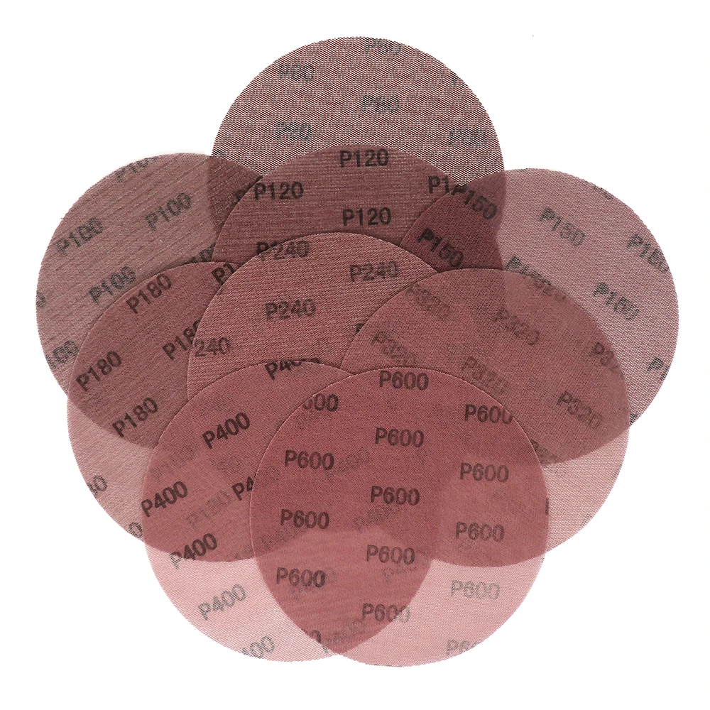 Sanding Discs Sandpaper Set 10Pcs 9 Inch 80 to 600