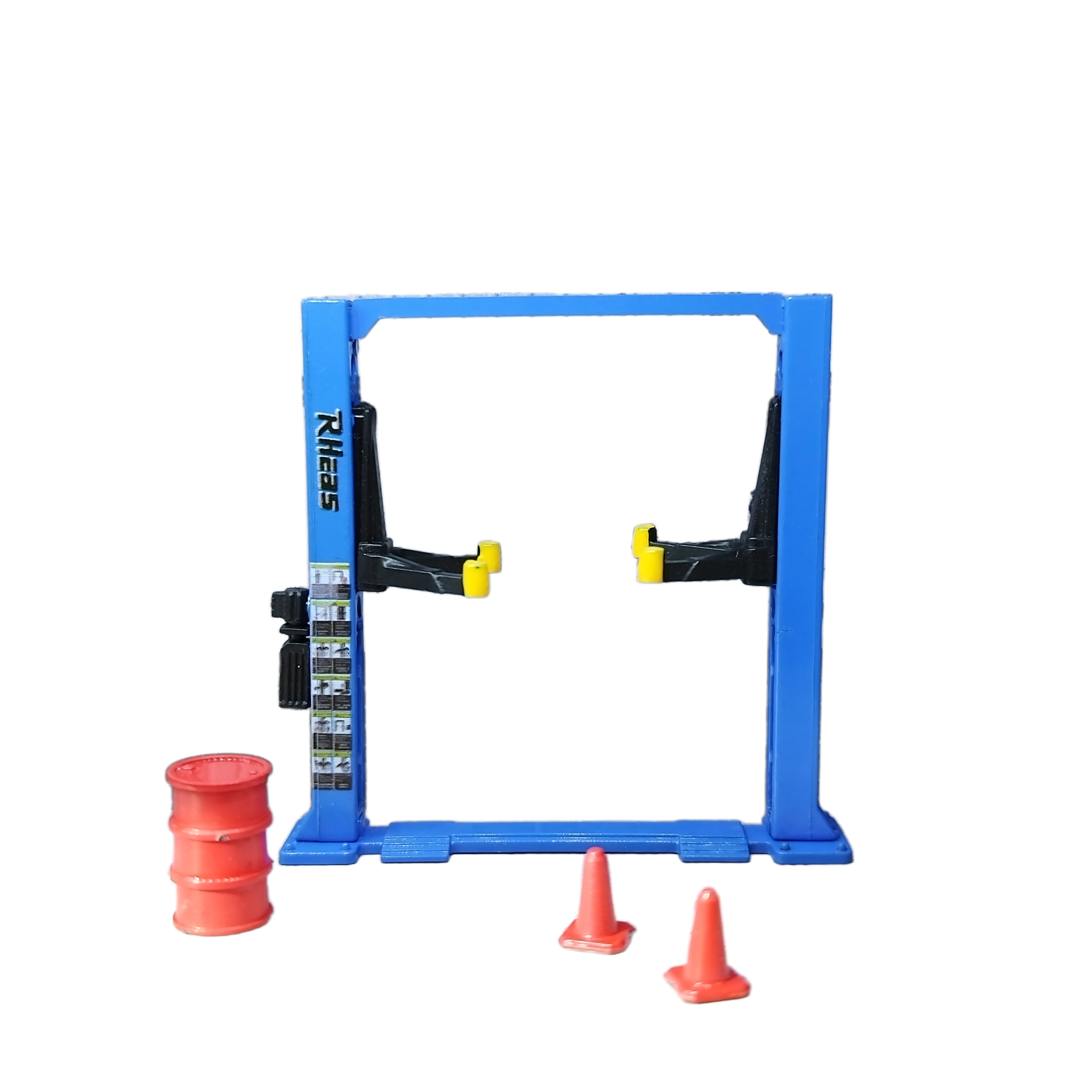 1/64 Scale Car Model Display Case USB LED Parking Lot Car Garage Diorama Lighting for Car Models Collectors