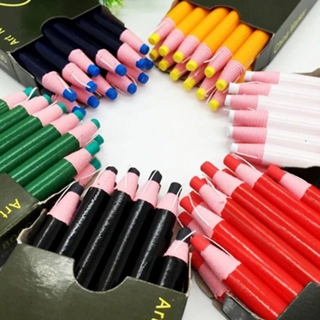 Assorted Color Peel-Off China Markers Grease Pencils Set Colored