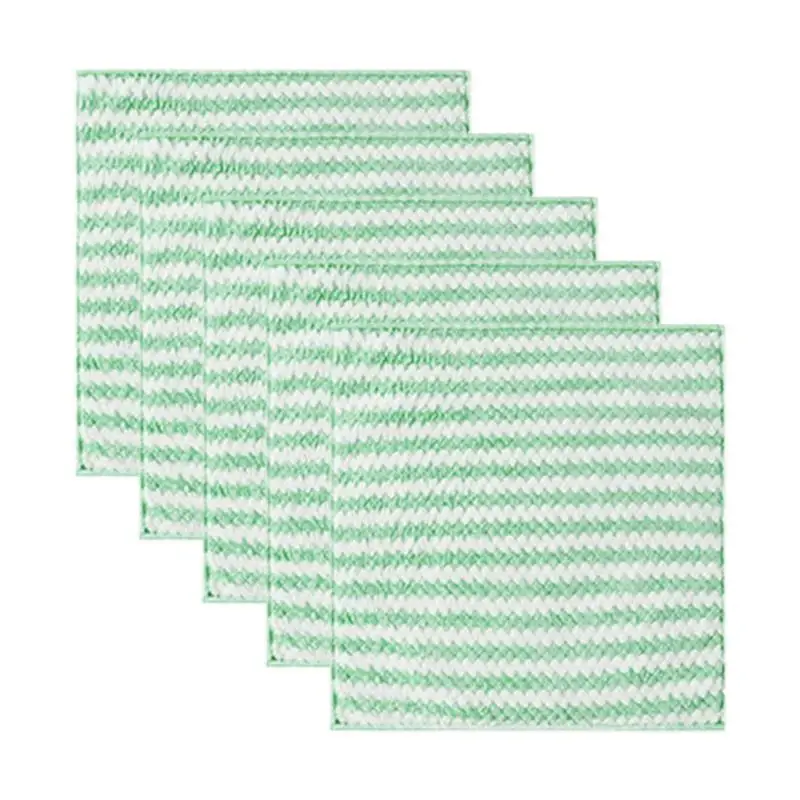 

Glass Cleaning Towel Mirror Cleaning Cloth Absorbent Kitchen Towels For Glass Dish Washing Wiping Rag 5Pcs