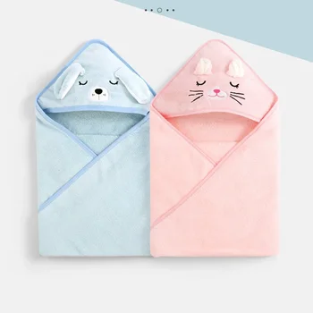 Cartoon Hooded Baby Towel 5