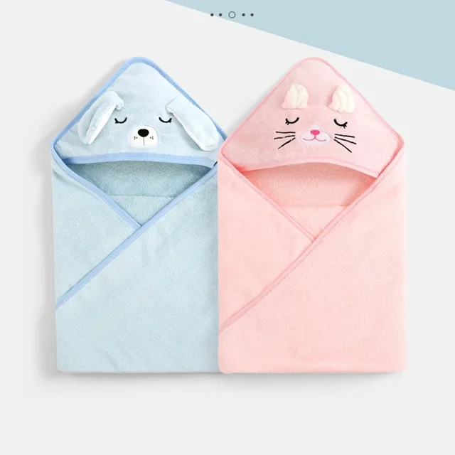 Serviettes de bain pour bébé en forme d'animaux de dessin animé, serviette à capuche douce pour nouveau-né, couverture, peignoir pour tout-petit, enveloppe de sommeil chaude pour garçons et filles 5 Serviettes de bain pour bébé en forme d'animaux de dessin animé, serviette à capuche douce pour nouveau-né, couverture, peignoir pour tout-petit, enveloppe de sommeil chaude pour garçons et filles 5